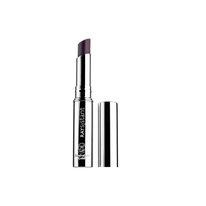 Australian Gold - Raysistant Make-Up Sheer Satin Lipstick Juicy Plum