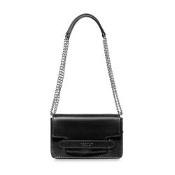 The Bridge - Borsa tracolla pelle con catena "Lucrezia"