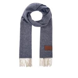 The Bridge - Stola in lana con frange