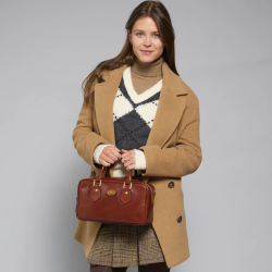 The Bridge - Bauletto in Pelle con Tracolla