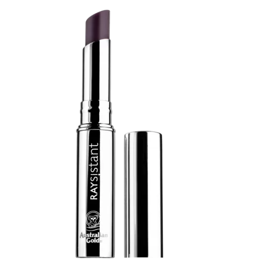 Australian Gold - Raysistant Make-Up Sheer Satin Lipstick Juicy Plum