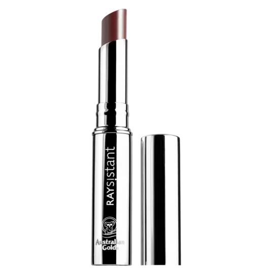 Australian Gold - Raysistant Make-Up Sheer Satin Lipstick Black Caramel