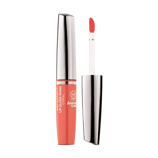 Australian Gold - Raysistant Make-Up Lip Gloss Shine Coral