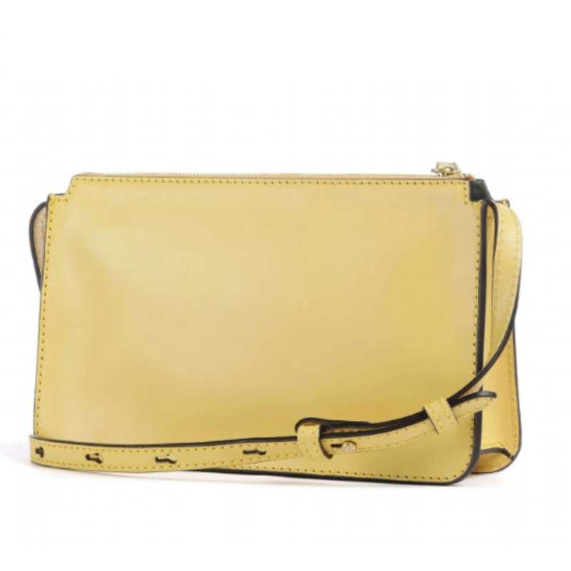 The Bridge - Borsa a spalla con tracolla in pelle regolabile