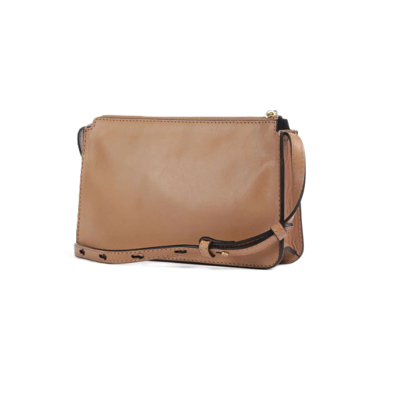The Bridge - Borsa a spalla con tracolla in pelle regolabile