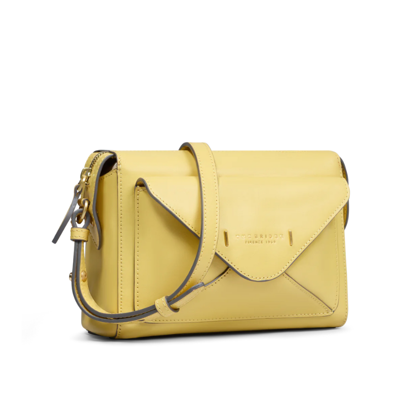 The Bridge - Borsa  tracolla in pelle regolabile chiusura zip.
