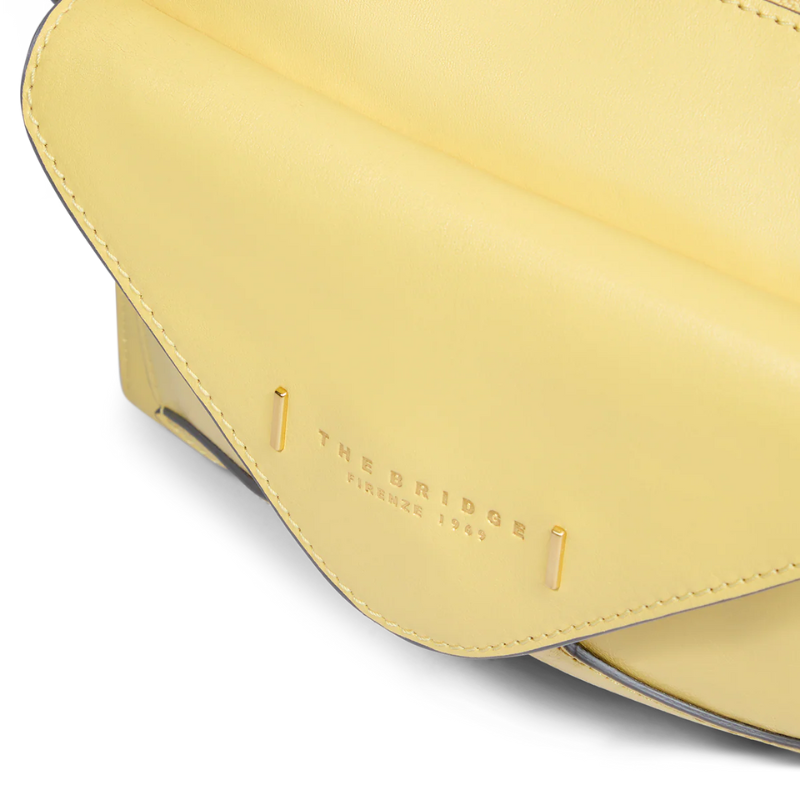 The Bridge - Borsa  tracolla in pelle regolabile chiusura zip.