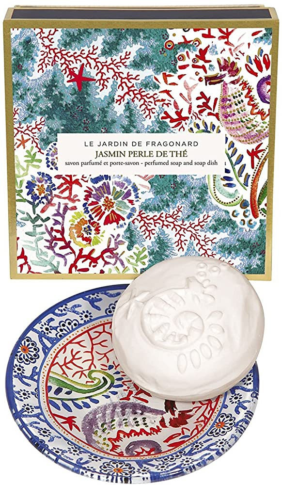 Fragonard - Jasmin - Perle De The Sapone Con Piattino