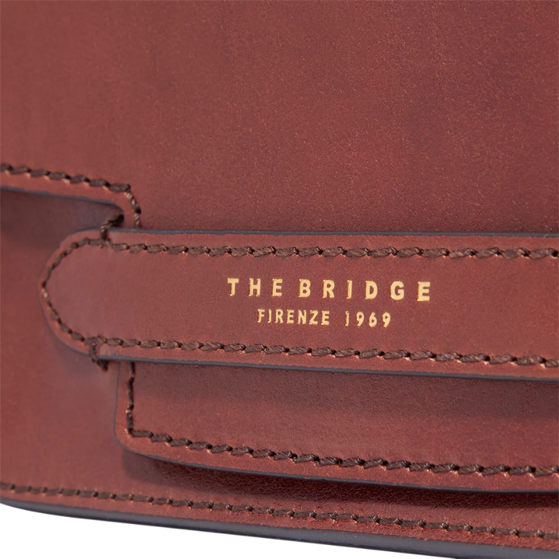 The Bridge - Borsa tracolla pelle con catena "Lucrezia"