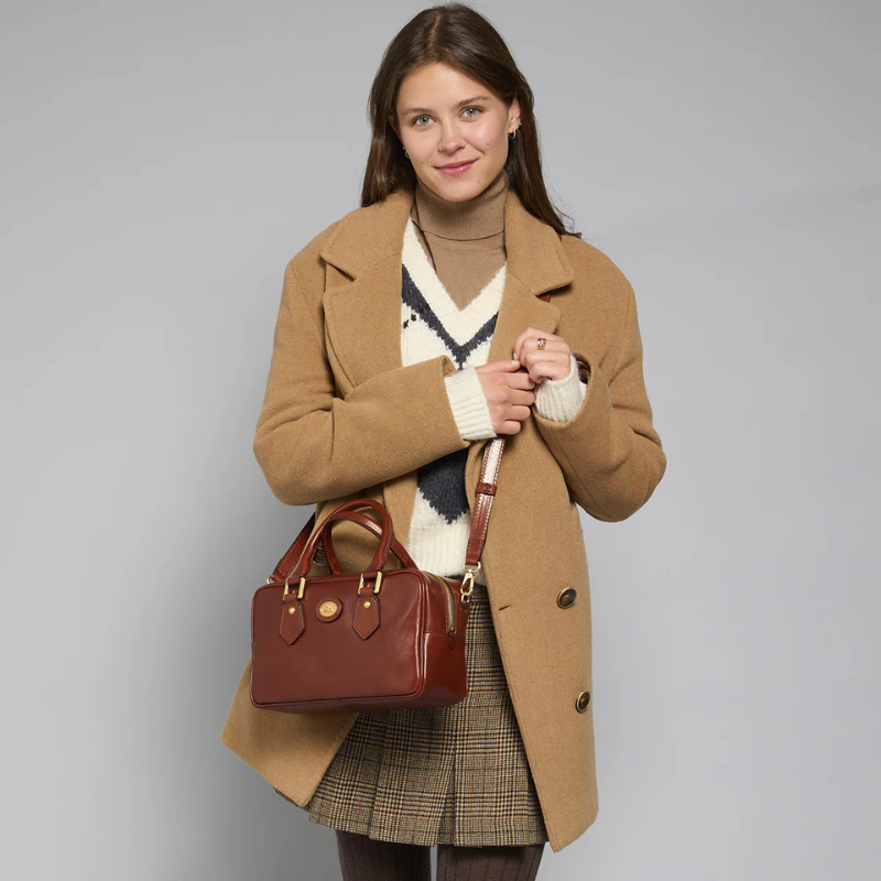 The Bridge - Bauletto in Pelle con Tracolla