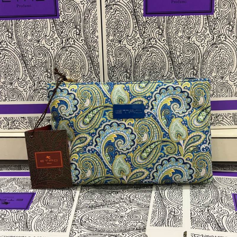 Accessori Etro - Busta Media con Lampo in Testa