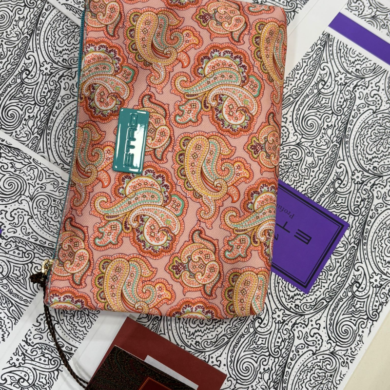 Accessori Etro - Busta Media con Lampo in Testa